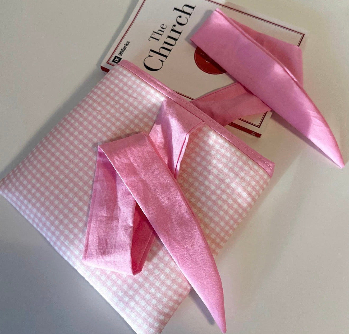 Bow Book Sleeve, Cute Book Pouch