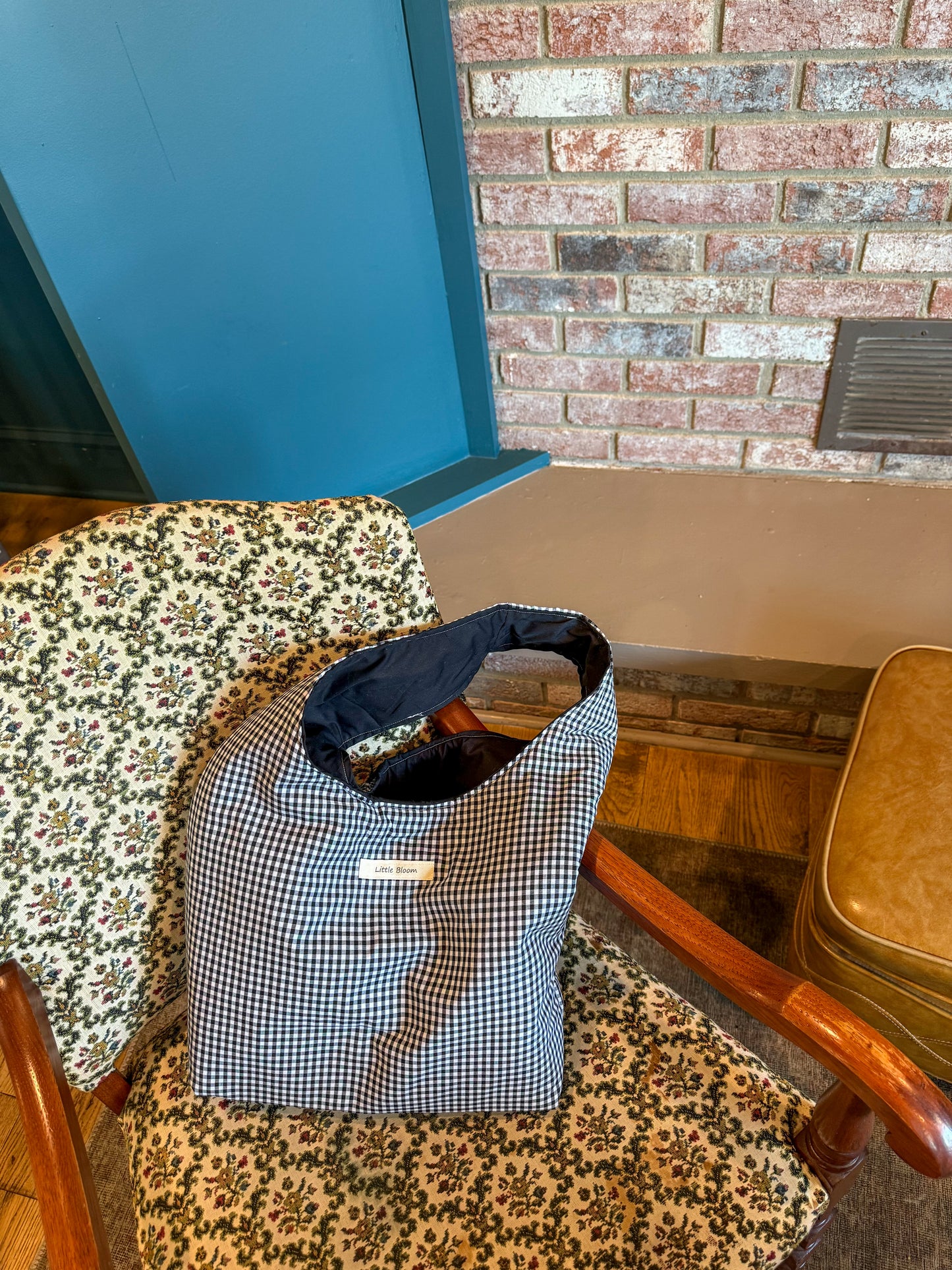 gingham bag