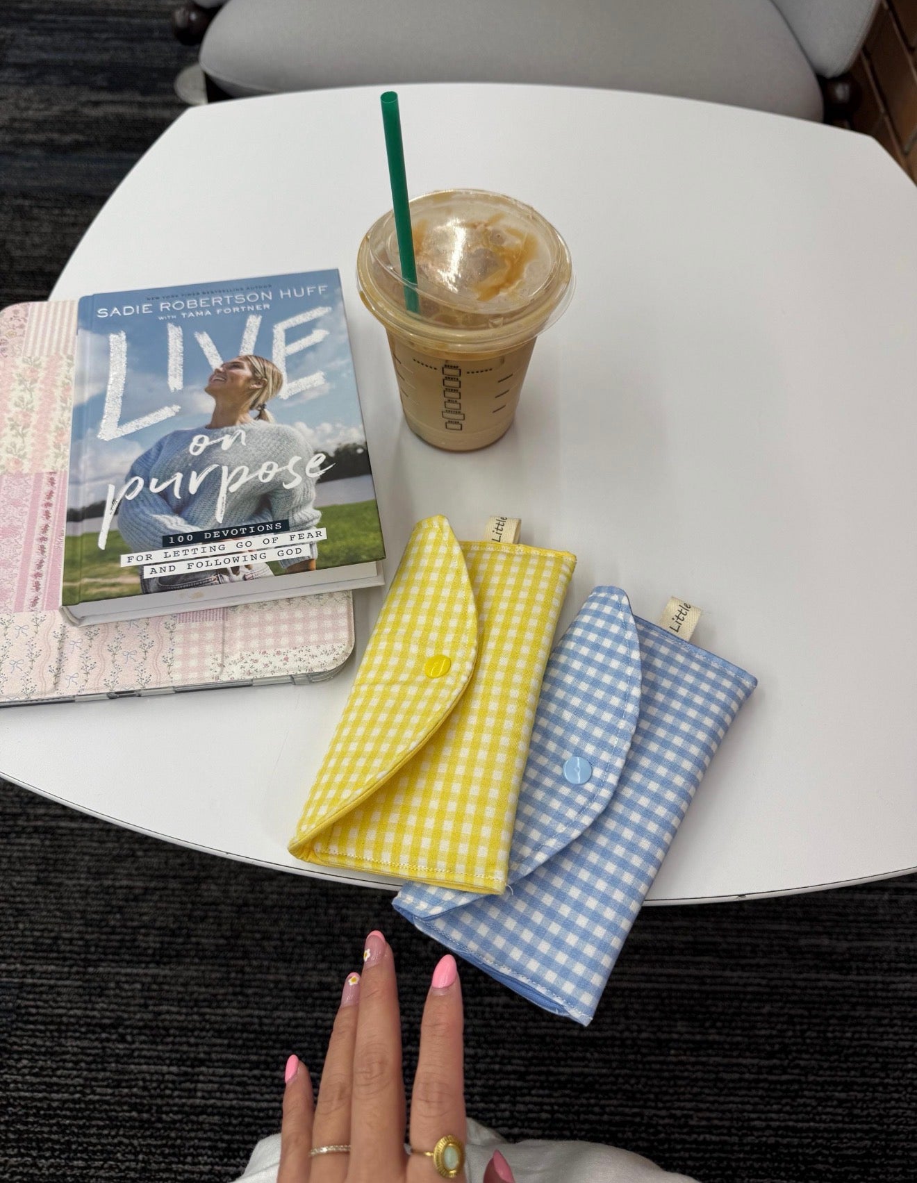 Gingham Glasses Case, Soft Fabric Glasses Pouch, Sunglasses Case, Glasses Sleeve, Cute Glasses Case