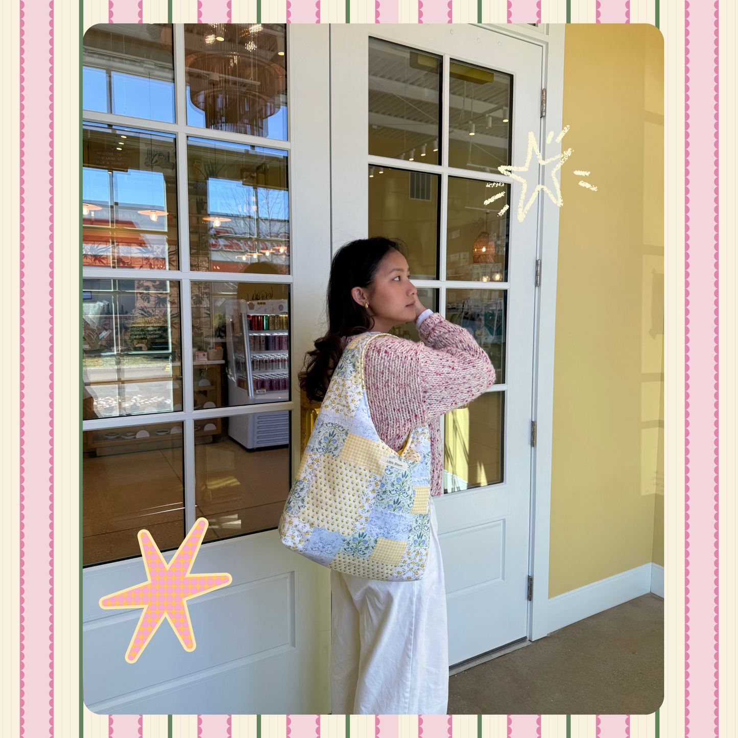 Floral Tote Bag
